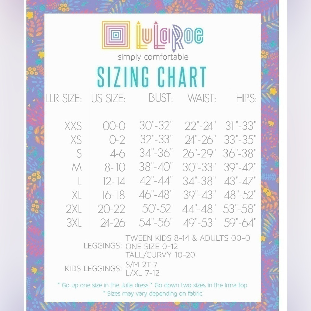 LulaRoe Long Sleeves T-Shirt, L - Picture 5 of 5